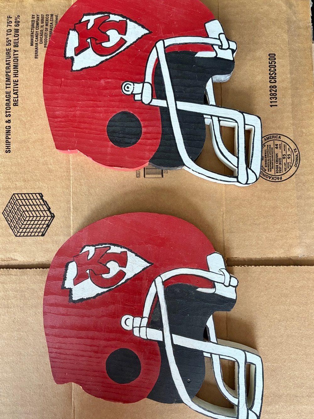 Kansas City Chiefs wall decor